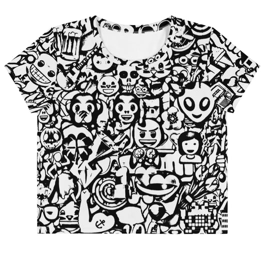 Emoji Crop Top