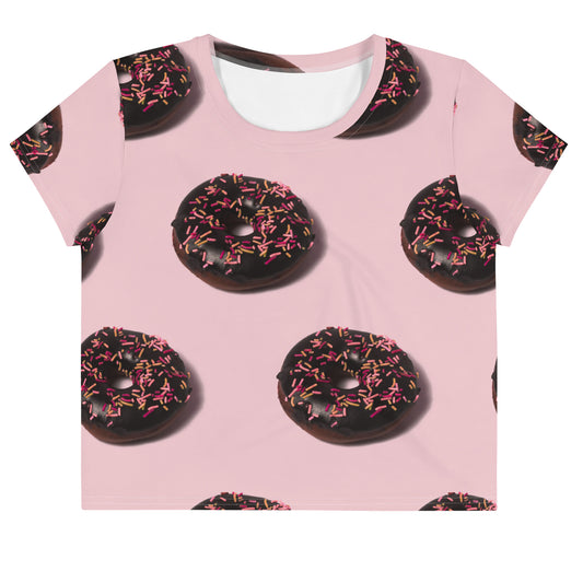 Chocolate Donut Crop Top