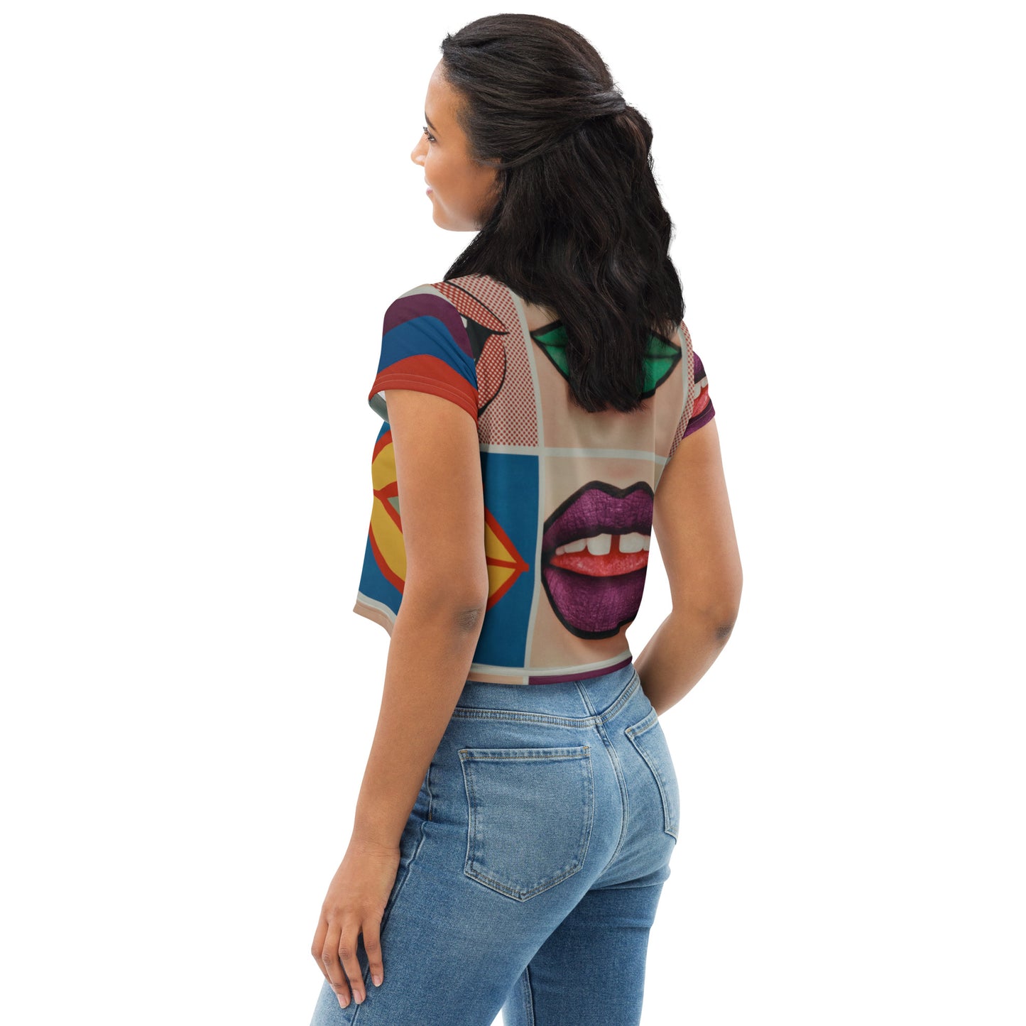 Radical Lips Crop Tee