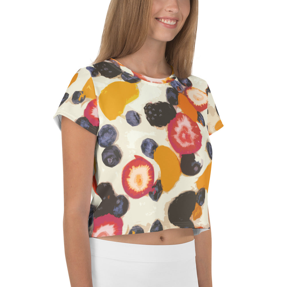 Fruitcake Crop Top