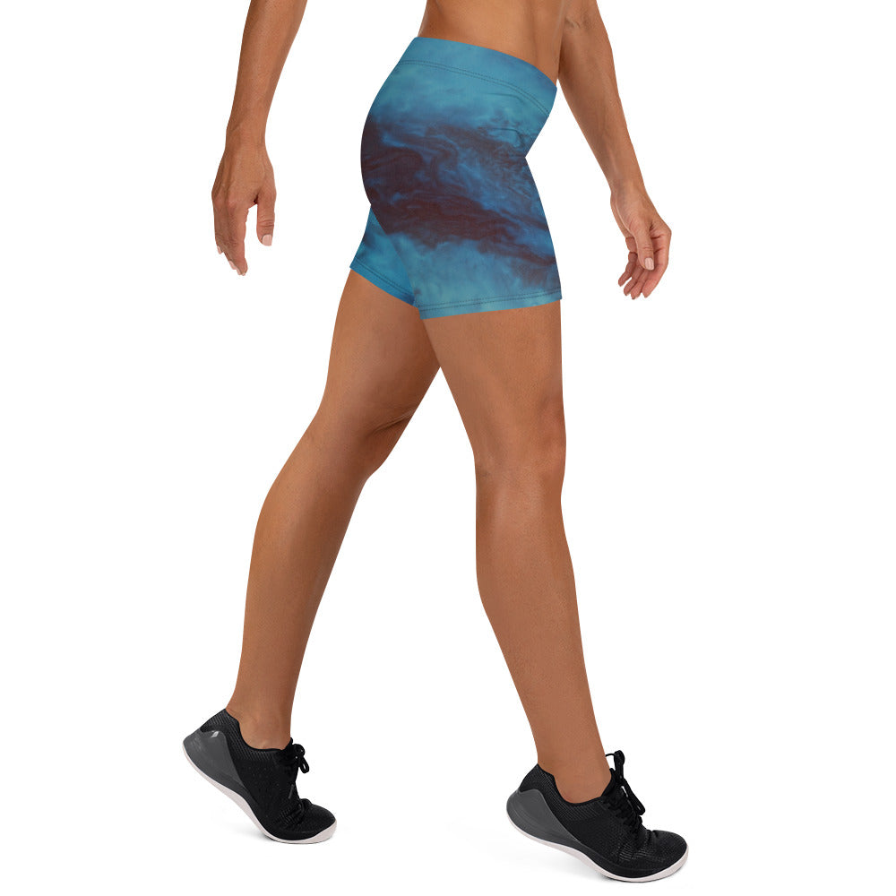 Azure Workout Shorts