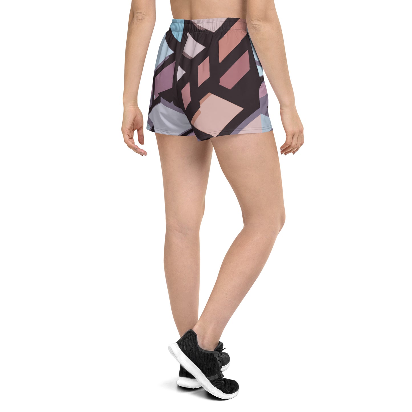 Geo Pastel Athletic Shorts