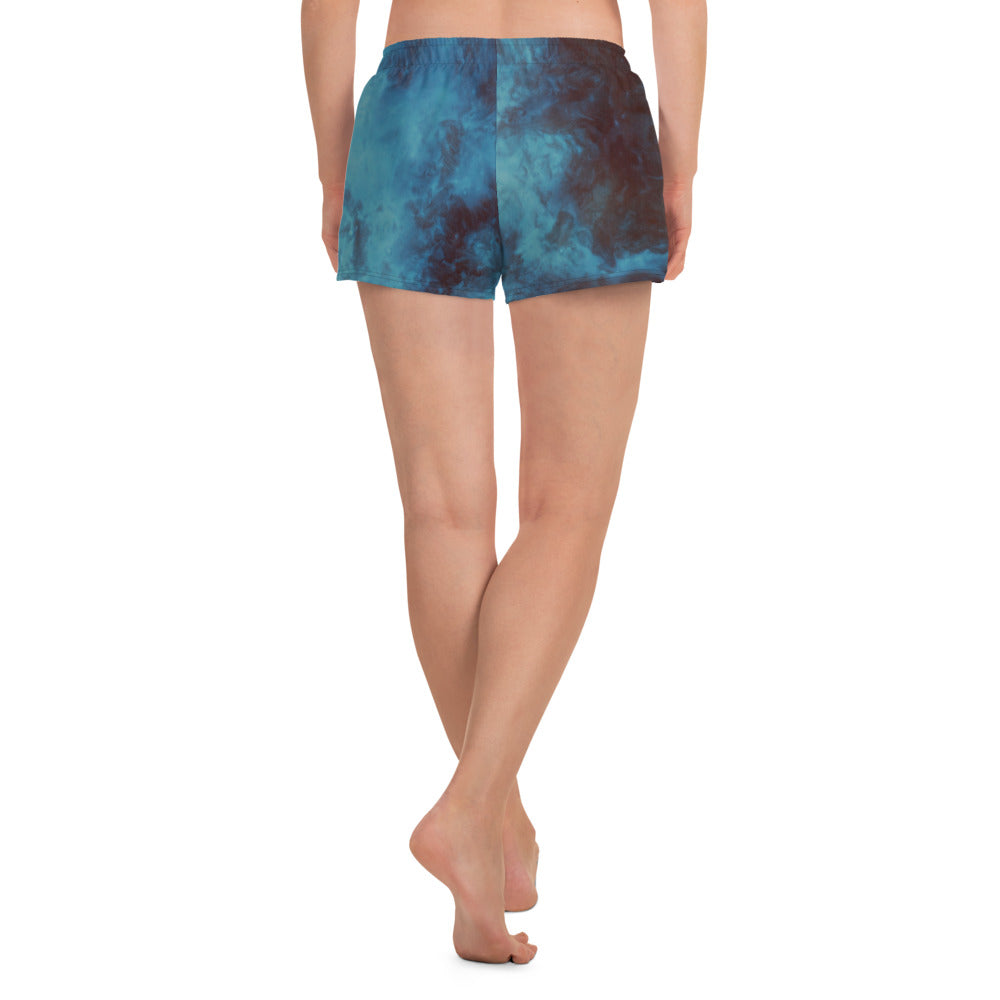 Azure Athletic Short Shorts