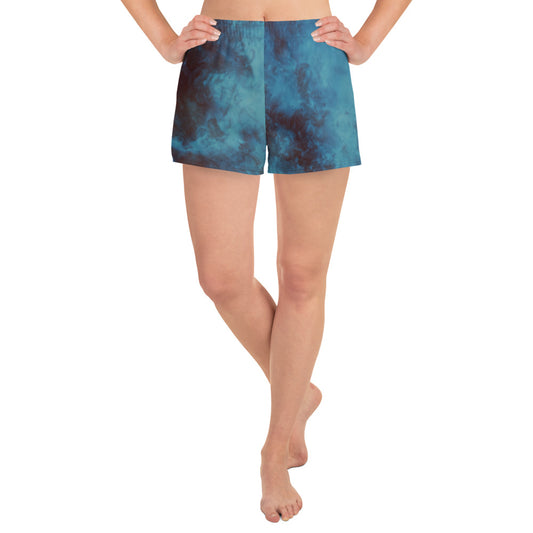 Azure Athletic Short Shorts