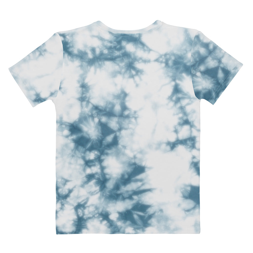 Cloudy Blue Tie-Dye T-shirt