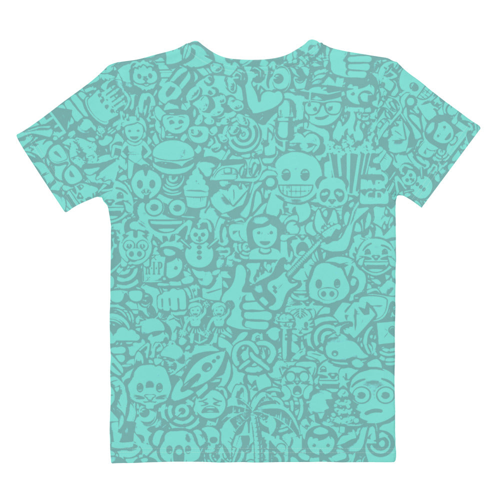 Emoji T-Shirt in Blue