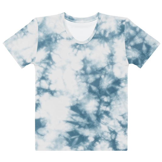 Cloudy Blue Tie-Dye T-shirt