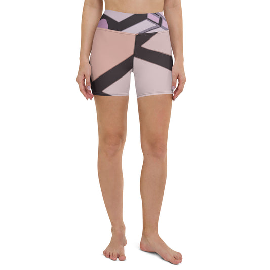 Geo Pastel Workout Shorts