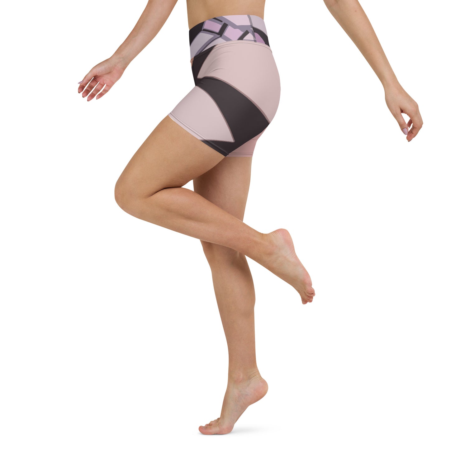 Geo Pastel Workout Shorts