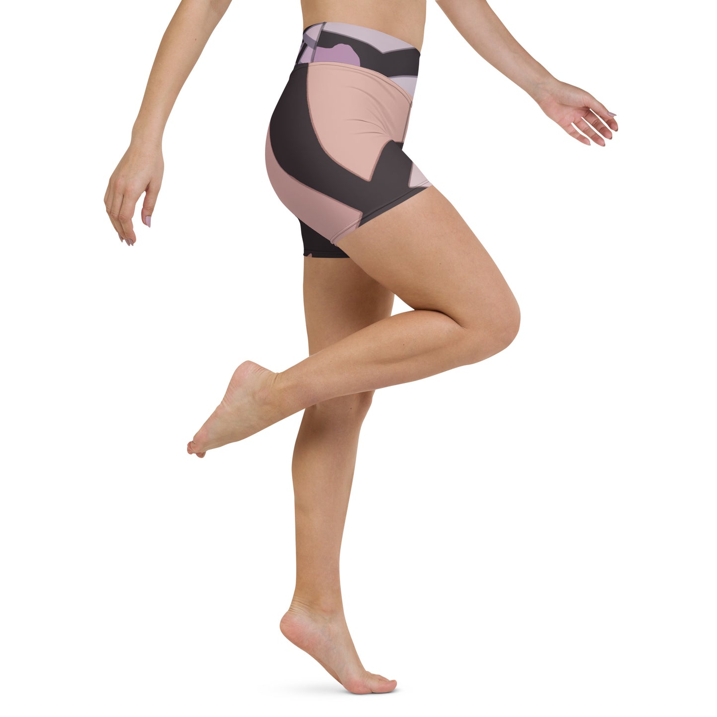 Geo Pastel Workout Shorts