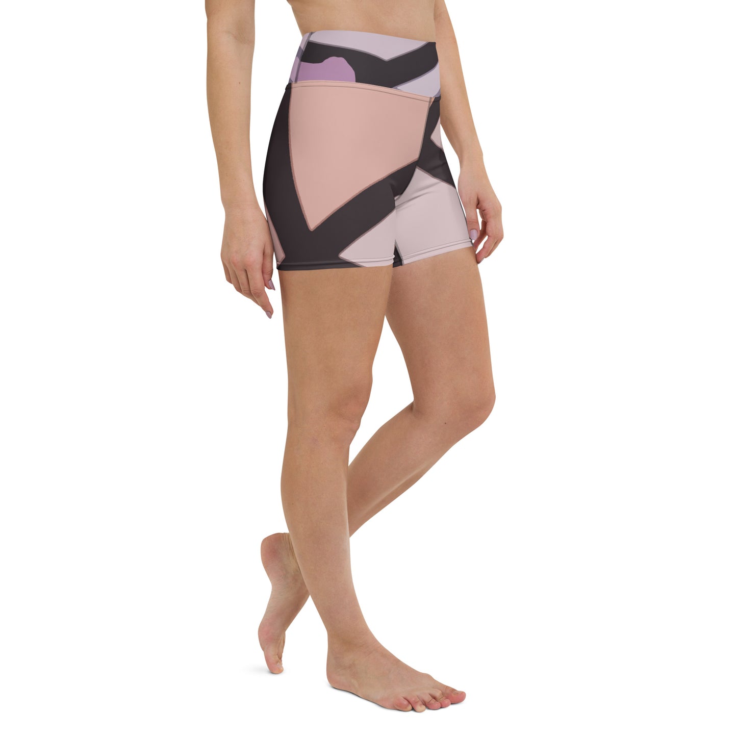 Geo Pastel Workout Shorts