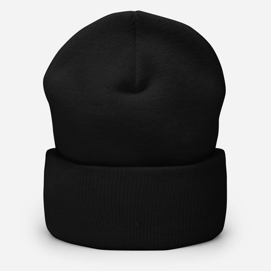 Everyday Cuffed Beanie in Black