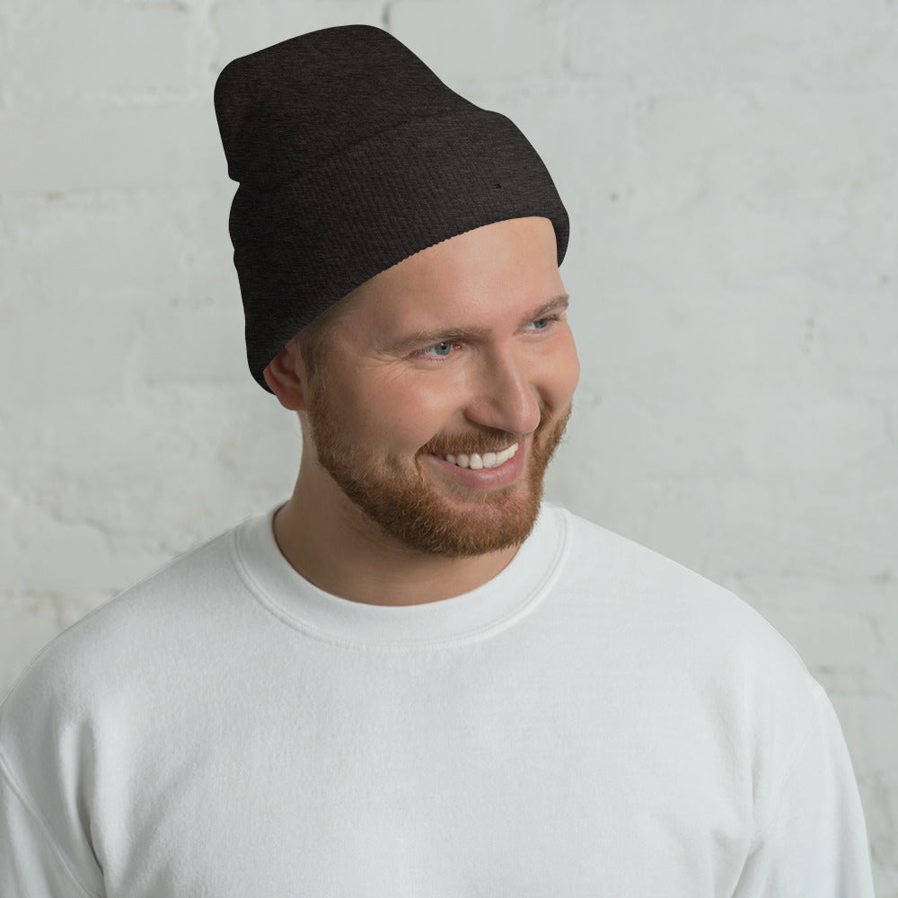 Everyday Cuffed Beanie in Charcoal