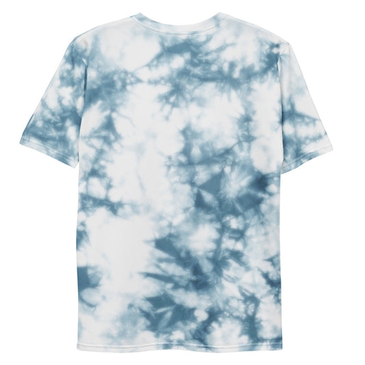 Cloudy Blue Tie-Dye T-Shirt