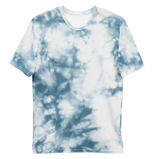 Cloudy Blue Tie-Dye T-Shirt